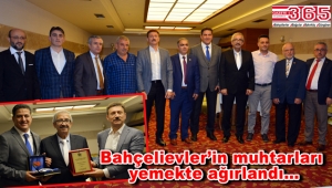 Bahçelievler'de '19 Ekim Muhtarlar Günü' unutulmadı