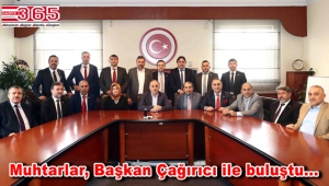 Başkan Çağırıcı, 19 Ekim Muhtarlar Günü’nü kutladı