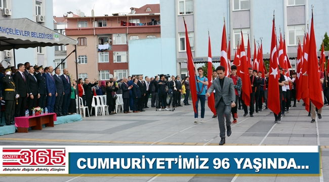 Cumhuriyet'imizin 96’ncı yılı coşkuyla kutlandı