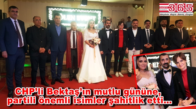 Ufuk Emre Bektaş dünya evine girdi