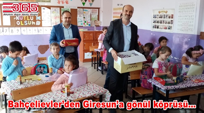 AK Parti Bahçelievler Teşkilatı, Giresun'daki öğrencilerin yüzünü güldürdü