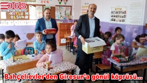 AK Parti Bahçelievler Teşkilatı, Giresun'daki öğrencilerin yüzünü güldürdü