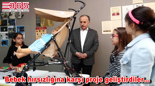 Bağcılarlı çocuklar bebek hırsızlığına son verecek projeye imza attı