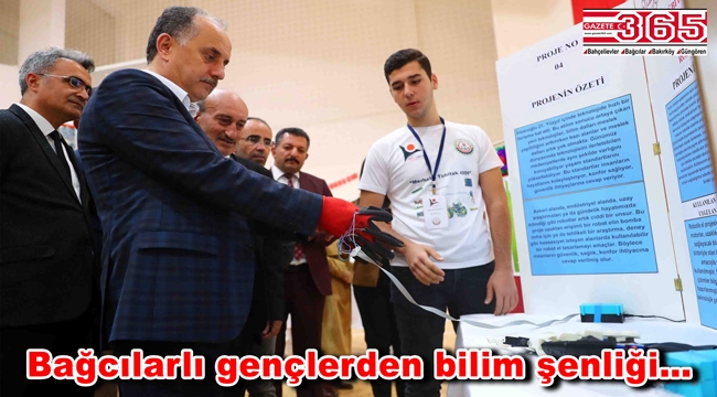 Geleceğin bilim adamı olmaya aday gençler hünerlerini sergiledi