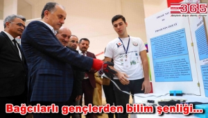 Geleceğin bilim adamı olmaya aday gençler hünerlerini sergiledi