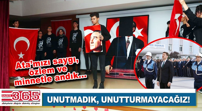 Ulu Önder Gazi Mustafa Kemal Atatürk, vefatının 81. yılında özlemle anıldı