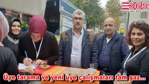 AK Parti Bahçelievler Teşkilatı, ‘üye’ çalışmalarını sürdürüyor