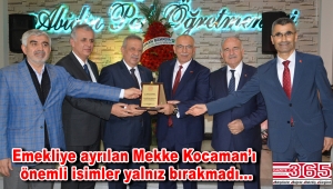 Bahçelievler Öğretmenevi Müdürü Kocaman'a 'Veda' yemeği düzenledi