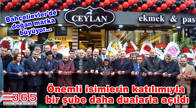 Ceylan Fırın&Kafe’nin 5’inci şubesi hizmete açıldı