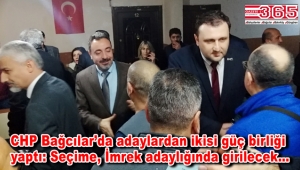 CHP Bağcılar'da adaylardan; Cem Kılıç ve Murat İmrek birleşti