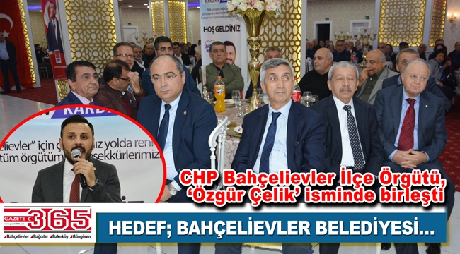 Özgür Çelik, yeniden aday: Birlikte CHP'yi Bahçelievler'de iktidar yapacağız!