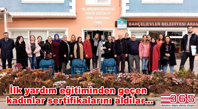 Bahçelievler Kadın Meclisi 'İlk Yardım' eğitimi verdi