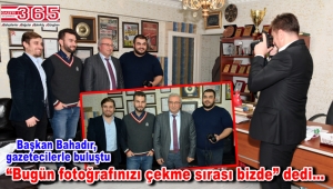 Belediye Başkanı Hakan Bahadır, Gazeteciler Günü'müzü kutladı