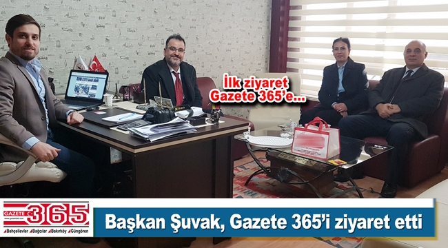 Vatan Partisi Bahçelievler, Gazete 365'e ziyaret gerçekleştirdi