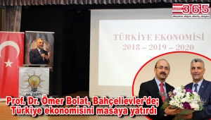 AK Parti Bahçelievler, 'Türk Ekonomisinin Dünü Bugünü' konulu seminer düzenledi