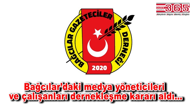 Bağcılar Gazeteciler Derneği'nin kuruluşu için düğmeye basıldı