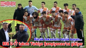 Bahçelievler Futbol Atletik Spor Kulübü U-17 takımı şampiyon oldu