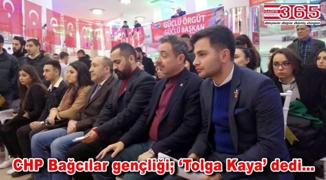 CHP Bağcılar Gençlik Kolu Başkanı Tolga Kaya oldu