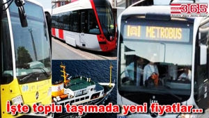 İstanbul'da toplu taşıma ücretlerine zam geldi