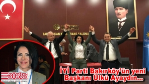 İYİ Parti Bakırköy İlçe Başkanlığı görevine Ülkü Ayaydın seçildi