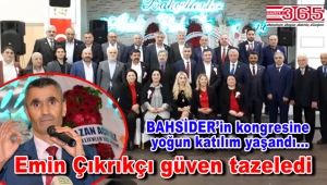 Bahçelievler Sivaslılar Derneği Başkanlığı'na tekrar Emin Çıkrıkçı seçildi