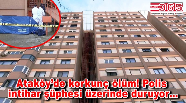 Bakırköy'de 8'inci kattan düşen kişi hayatını kaybetti