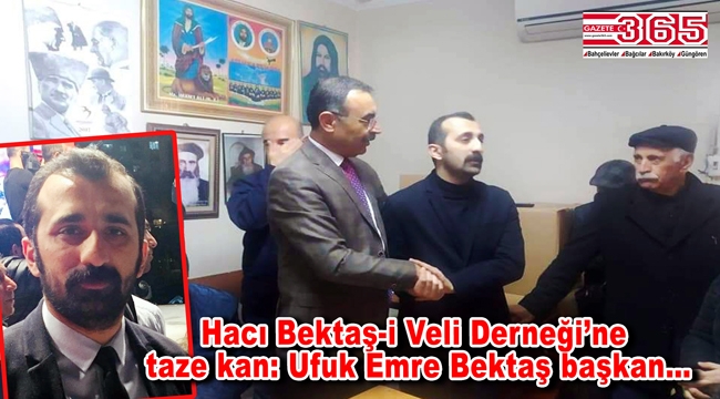 Hacı Bektaş-i Veli Derneği’nin yeni Başkanı Ufuk Emre Bektaş oldu