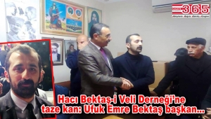 Hacı Bektaş-i Veli Derneği’nin yeni Başkanı Ufuk Emre Bektaş oldu