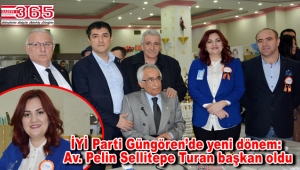İYİ Parti Güngören İlçe Başkanlığı'na Av. H. Pelin Sellitepe Turan seçildi