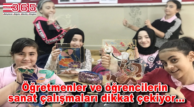 Kuleli Ortaokulu’nda ‘Geleneksel Sanat’ çalışmaları devam ediyor