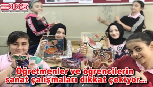 Kuleli Ortaokulu’nda ‘Geleneksel Sanat’ çalışmaları devam ediyor