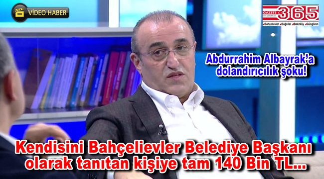 Abdurrahim Albayrak dolandırıldı! Dolandırıcı, 'Ben Belediye Başkanı Hakan Bahadır' dedi