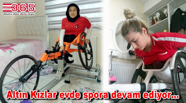 Altın Kız Hamide, Tokyo Olimpiyatları’na evde hazırlanıyor