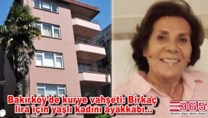 Bakırköy'de dehşet! Evine siparişini getiren kurye tarafından öldürüldü!