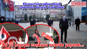 Bu yıl evlerde yaşanan 23 Nisan coşkusu tüm dünyaya örnek oldu