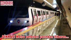İmamoğlu duyurdu: Metro seferleri 21.00'e kadar yapılacak