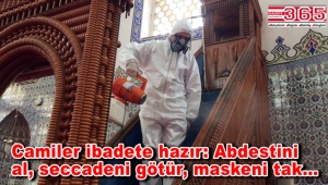 Bağcılar'da camiler Cuma namazına hazır