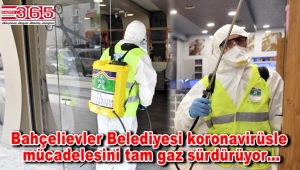 Bahçelievler'de kuaför ve berberler açılışa hazırlandı