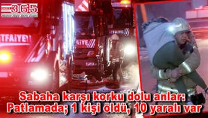 Bahçelievler'de doğalgaz patlaması: 1 ölü, 10 yaralı...