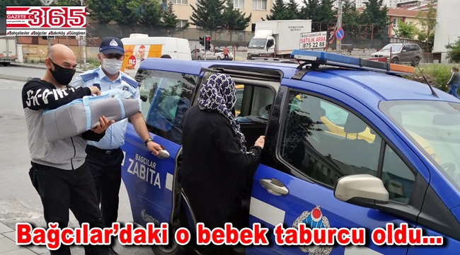 Zabıtanın sütünü götürdüğü Ali Eymen bebek sağlığına kavuştu