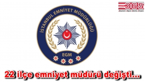  Bahçelievler ve Güngören'e yeni İlçe Emniyet Müdürleri atandı