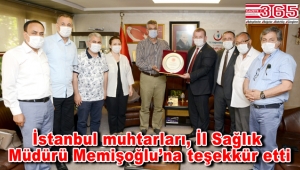 TÜMFED’den İl Sağlık Müdürü Kemal Memişoğlu'na teşekkür ziyareti…