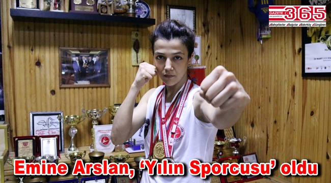 Bağcılarlı Emine Arslan, ‘Yılın Sporcusu’ ödülüne layık görüldü