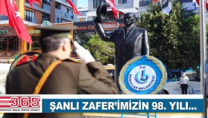 Büyük Zafer'in 98. Yılı coşkuyla kutlandı