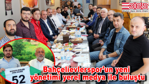 Bahçelievler Spor Kulübü, yerel basınla kahvaltıda bir araya geldi