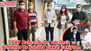 CHP Bahçelievler, sokak sokak 'İkinci Yüzyıla Çağrı Beyannamesi'ni anlatıyor