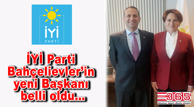 İYİ Parti Bahçelievler'in yeni Başkanı Oğuz Albay oldu