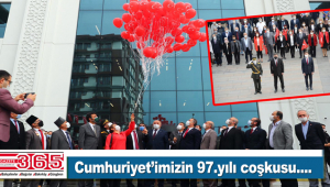 Cumhuriyet'imizin 97’nci yılı coşkuyla kutlandı