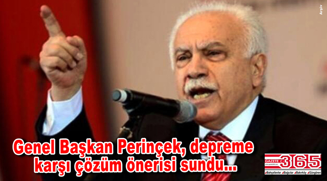 Vatan Parti Genel Başkanı Perinçek'ten çözüm önerisi: 'Kamuculuk ve planlı şehirleşme'