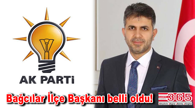 AK Parti Bağcılar İlçe Başkanlığı'nın kongredeki adayı; Rüstem Tüysüz…